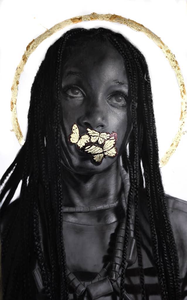 My Mother's Tongue by Austen Amaefule — Mixed Media