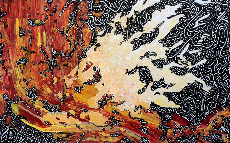 Boundless by Vincent Keele — Acrylic on canvas
