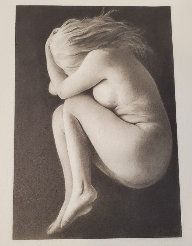 Child's pose by Michael Gibson — Pencil